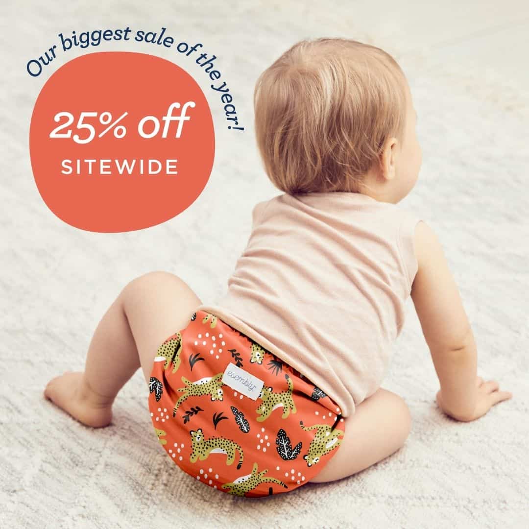 Esembly Baby Cloth Diaper Earth Day Sale