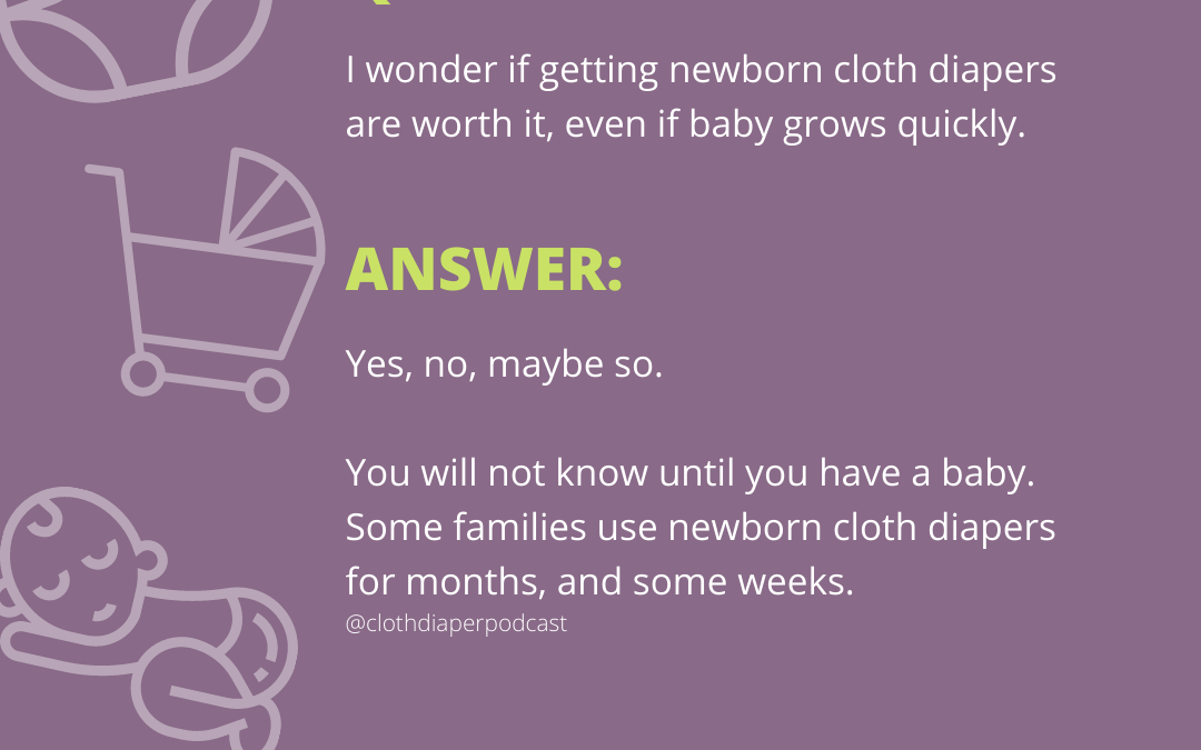 Quick Answers: Newborn Diapers